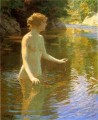 Enchanted Pool Impressionist nude Edward Henry Potthast